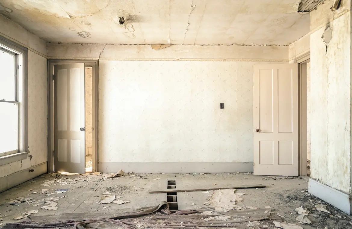 Waste disposal crew managing a cleanout project in Woodbridge